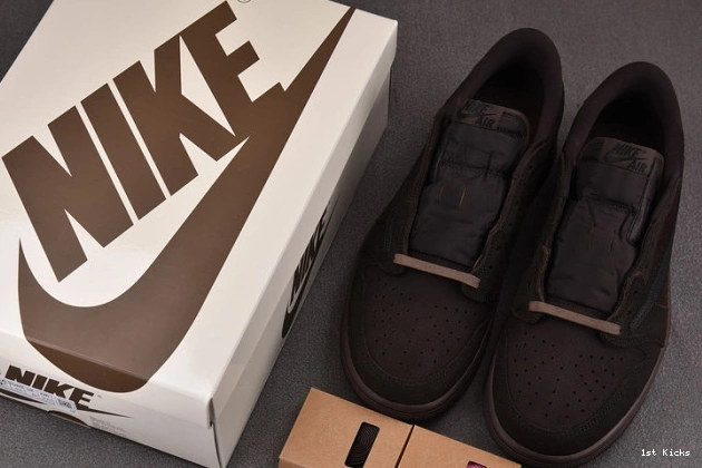 OG Velvet Brown Travis x Scott DM7866-202 Air Jordan Low 1 0718